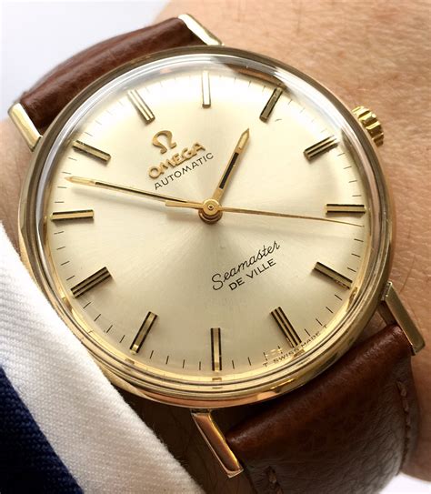 vintage omega seamaster deville|omega seamaster deville automatic 1960s.